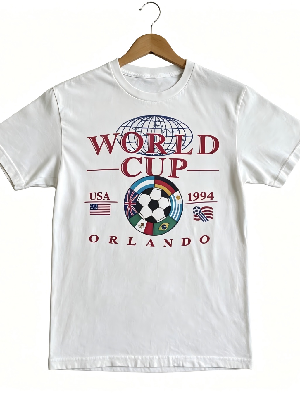 Vintage World Cup Usa Womens Mens TShirt Unisex